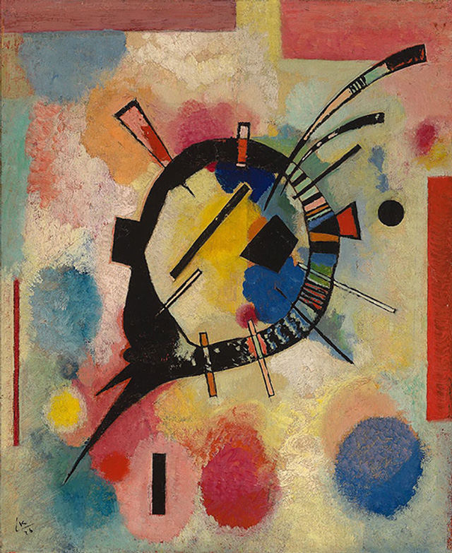 Wassily Kandinsky. Gelbe Mitte, 1926. Oil on canvas, 62 x 54 cm (incl. frame). Museum Boijmans Van Beuningen, Rotterdam. Photo: Studio Tromp.