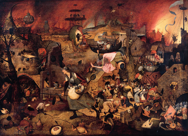 Pieter Bruegel the Elder, Dulle Griet, 1563. Panel, 117.4 × 162 cm. Antwerp, Museum Mayer van den Bergh © Museum Mayer van den Bergh.