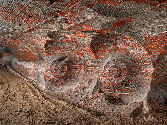 Edward Burtynsky. Uralkali Potash Mine #4, Berezniki, Russia 2017. Courtesy Flowers Gallery, London and Metivier Gallery, Toronto