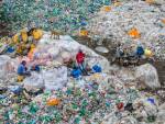 Edward Burtynsky. Dandora Landfill #3, Plastics Recycling, Nairobi, Kenya  2016. Courtesy Flowers Gallery, London and Metivier Gallery, Toronto.