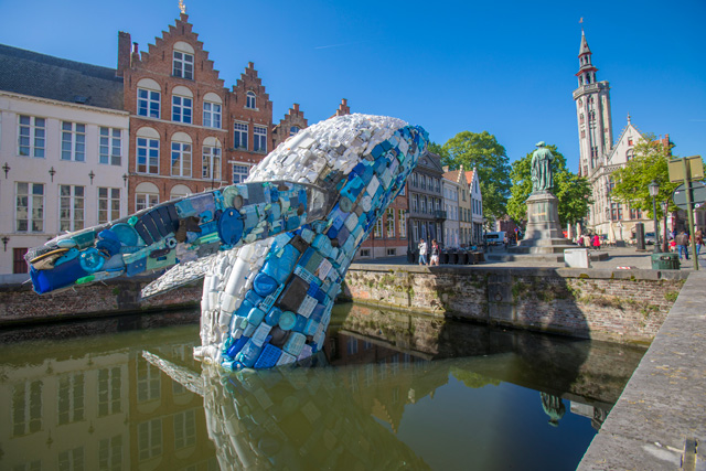 StudioKCA, Skyscraper (the Bruges Whale), 2018. © VisitBruges | Jan D’hondt.