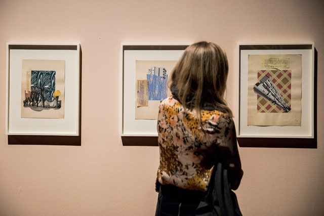 Yto Barrada, Agadir. Installation view, The Curve, Barbican Centre, 2018. Photograph: Tristan Fewings/Getty Images.