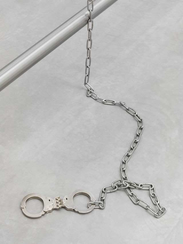 Monica Bonvicini. Waiting #1, 2017 (detail). Courtesy the artist and König Galerie, Berlin; Galerie Peter Kilchmann, Zürich; Galleria Raffaella Cortese, Mailand/Milan. © Monica Bonvicini and VG Bild-Kunst. Photograph: Jens Ziehe.