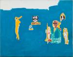 Jean-Michel Basquiat. King Zulu, 1986. Acrylic, wax and felt-tip pen on canvas, 202.5 x 255 cm. Courtesy Museu d’Art Contemporani de Barcelona. © The Estate of Jean-Michel Basquiat. Licensed by Artestar, New York. Photograph: Gasull Fotografia.