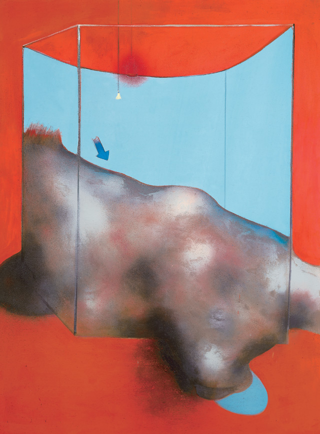 Francis Bacon. Sand Dune, 1983. Oil and pastel on canvas, 198.5 x 148.5 cm. Fondation Beyeler, Riehen/Basel, Beyeler Collection. © The Estate of Francis Bacon. All rights reserved. DACS 2016. Photograph: Peter Schibli, Basel.