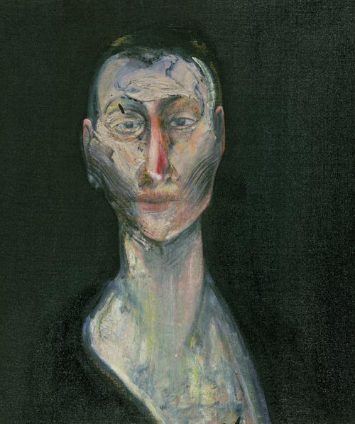 Francis Bacon.<em> Portrait of Lisa</em>, 1957. Oil on canvas 59.7 x 49.5cm. Robert and Lisa Sainsbury Collection. 