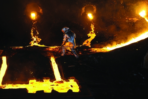 Matthew Barney and Jonathan Bepler. River of Fundament, 2014. Production still, courtesy of Gladstone Gallery, New York and Brussels, © Matthew Barney. Photograph: Hugo Glendinning.