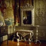 Silver mirror, table and stands, Gerrit Jensen, London, 1676-81. © NTPL/Andreas von Einsiedel