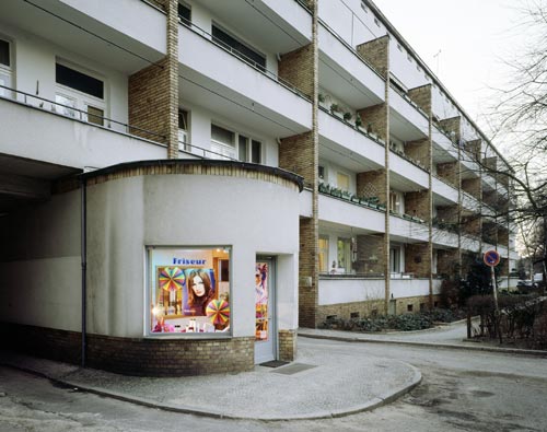 Hans Engels. Ring Housing Estate Siemensstadt in Berlin, 1929. Architect: Fred Forbát