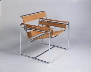 Marcel Breuer. Tubular steel armchair. Bauhaus-Archiv Berlin. Photograph: Fotostudio Bartsch