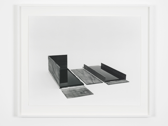 Becky Beasley. Build, Night, 2012. Gelatin print, frame, 62 x 74 cm. Courtesy: Laura Bartlett Gallery, London.