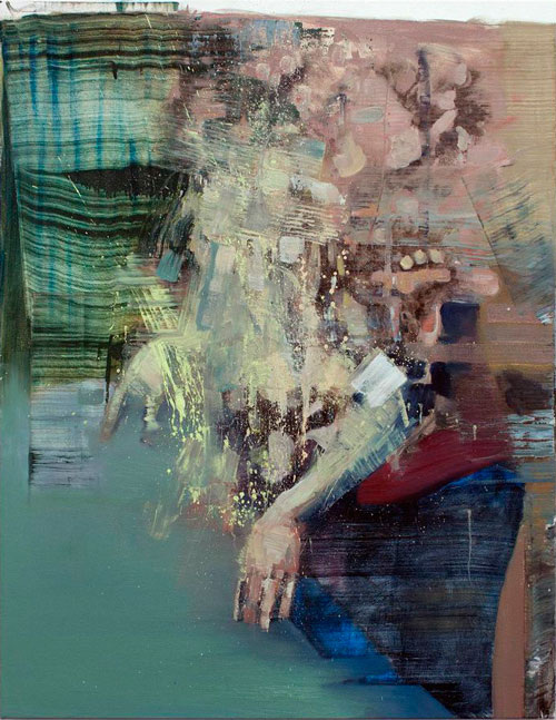 Bartosz Beda. View Finder II, 2013. Oil on canvas, 132 x 101 cm. © Bartosz Beda.