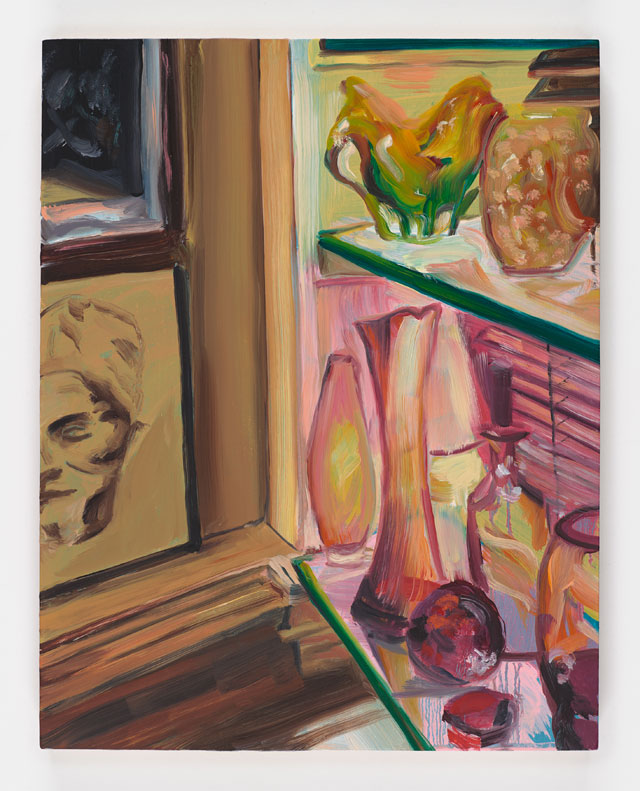 Anna Freeman Bentley. Shared objects, 2017. Oil on board 35.5 x 28 cm. Photograph: Anna Arca.