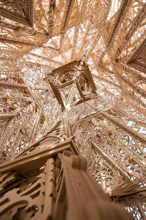 David Best. Temple, 2015. Interior view. Produced by Artichoke in Derry~Londonderry. Photograph: Brian Morrison.