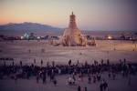 David Best. Temple of Grace, 2014. Burning Man, Black Rock Desert, Nevada, USA. Photograph: Zipporah Lomax.