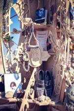 David Best. Temple of Grace, 2014 (detail). Burning Man, Black Rock Desert, Nevada, USA. Photograph: Zipporah Lomax.