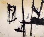 Franz Kline. Untitled 1952. Ink on paper, 34.3 x 42.6 cm. Mr and Mrs C Jeffrey Simpson.