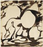 Willem de Kooning. Untitled 1948. Pen and ink and ink wash on paper 23.75 x 22 cm. Hirshorn Museum and Sculpture Garden, Smithsonian Institute, Gift of Joseph H Hirshorn, 1966.