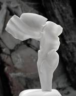 Helaine Blumenfeld. Angel I, 2011. Marble, 110 x 82 x 17 cm. Photograph: Henryk Hetflaisz.