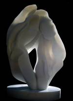 Helaine Blumenfeld. Struggle, 2010. Marble, 67 x 50.5 x 37 cm. Photograph: Erio Forli.