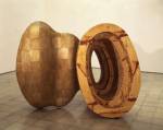 Richard Deacon. Kiss and Tell, 1989. Epoxy, plywood, steel and timber, 176 x 226 x 170 cm. © the artist. Courtesy of Arts Council Collection, Southbank Centre, London.