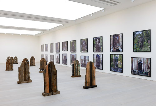 Marianne Vitale & Denis Tarasov. Installation view. © Sam Drake, 2013. Image courtesy of the Saatchi Gallery, London.