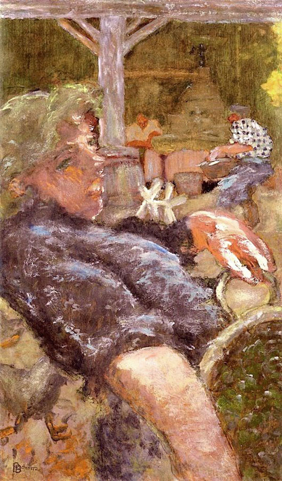 Pierre Bonnard. Le Pressoir au Grand-Lemps (The wine press), 1893. Oil on canvas. Long term loan from a private collection. © Adagp, Paris 2016.