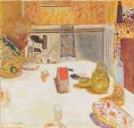 Pierre Bonnard. La Salle à manger au Cannet (The dining room at Le Cannet), 1932. Oil on canvas, 96.5 x 101 cm. Musée Bonnard, Le Cannet. Permanent loan from the Musée d’Orsay Paris. © musée d’Orsay, dist. RMN / P. Schmidt. © Adagp, Paris 2016.