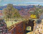 Pierre Bonnard. Paysage du Cannet par temps de Mistral (Landscape with the Mistral Wind), 1922. Oil on canvas, 49 x 62 cm. Acquired with the support of the FRAM. Musée Bonnard, Le Cannet. © Adagp, Paris 2014.