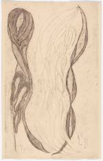 Louise Bourgeois. The Unfolding, 2007. Etching on paper, 151.1 x 95.6 cm (59 ¾ x 37 5/8 in). © The Easton Foundation/VAGA, New York/DACS, London 2016. Courtesy Hauser & Wirth.