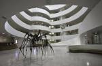 Installation view of Spider Couple, Untitled, and Untitled at Solomon R. Guggenheim Museum, New York, 2008. © Solomon R. Guggenheim Foundation New York. Photo by David Heald