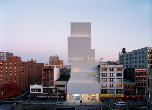 New Museum, exterior. Photograph: Dean Kaufman