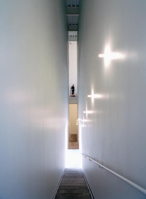 New Museum, stairwell. Photograph: Dean Kaufman