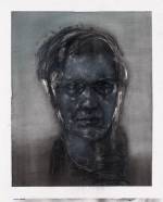 Godwin Bradbeer. Portrait. Drawing - Chinagraph, charocal, pastel on paper, 84.5 x 69 cm.