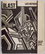 <em>Blast,</em> 1915. Woodcut by Wyndham Lewis.