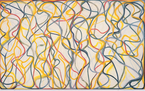 Brice Marden. <em>Study for the Muses (Hydra Version),</em> 1991-95/1997; Private Collection, New York; © 2006 Brice Marden/Artists Rights Society (ARS), New York.