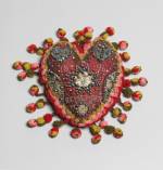 Artist unknown. Heart pincushion. Beamish, The Living Museum of the North. Photograph: Tate Photography.