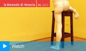 Sarah Lucas: I SCREAM DADDIO at the British Pavilion, Giardini di Castello, Venice, 2015.