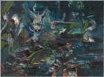 Cecily Brown. All Souls' Eve, 2014. Oil on linen, 12.5 x 17 in.