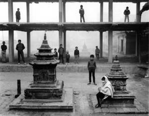 Kevin Bubriski<em>. Ee Bahal, Patan</em>, 1987. Gelatin silver print, 18 x 22 in. © Collection of Kevin Bubriski