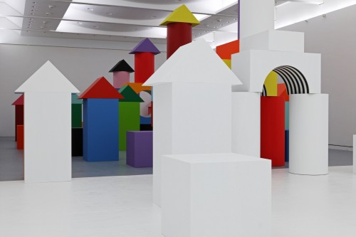 Daniel Buren. Comme Un Jeu d’Enfant / Like Child’s Play, Work In Situ. Installation view (6), MAMCS, Strasbourg, June 2014. © Daniel Buren - ADAGP Paris. Photograph: Phoebé Meyer.