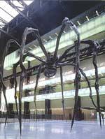 Maman, 1999. Steel and marble. 927 x 891 x 1024 cm