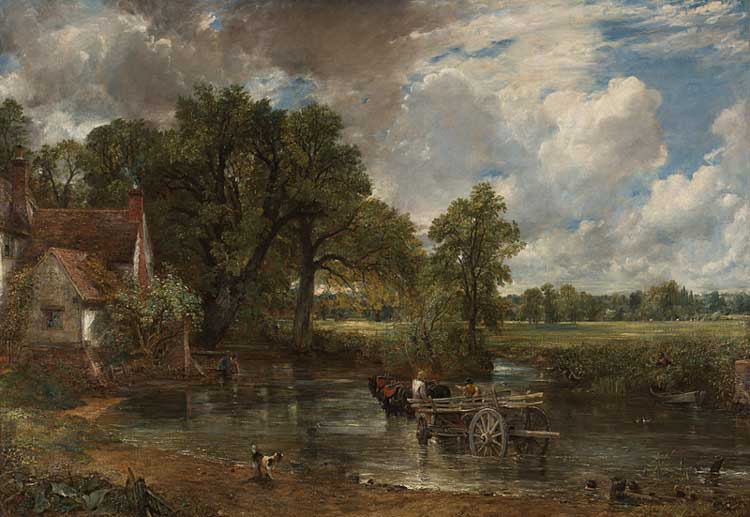 John Constable, The Hay Wain, 1821. Copyright The National Gallery, London.