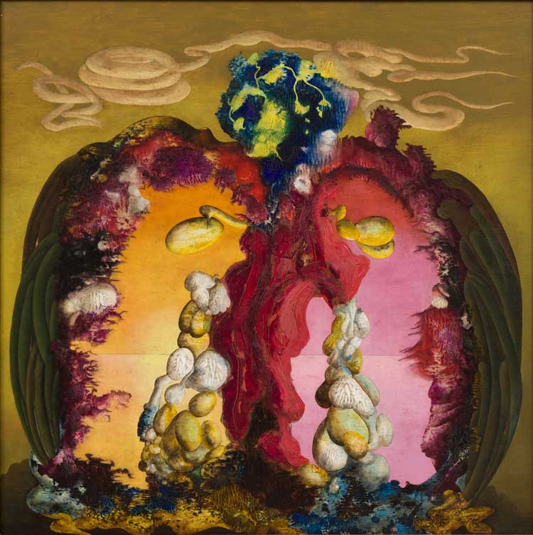 Ithell Colquhoun. Gorgon, 1946. Private collection © Spire Healthcare, © Noise Abatement Society, © Samaritans.