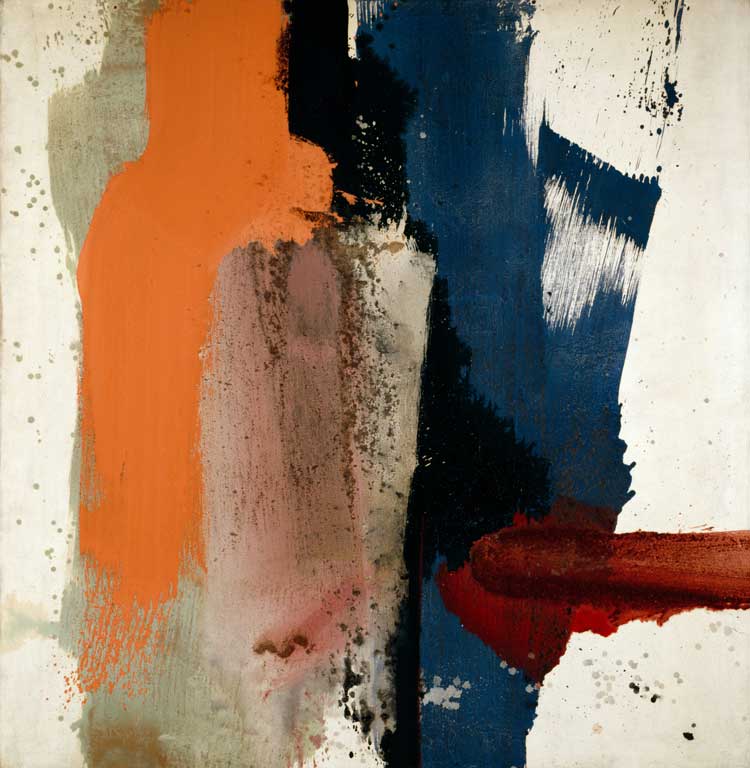 Ed Clark, Maple Red 1963. Detroit Institute of Arts. © The Estate of Ed Clark. Courtesy the Estate and Hauser & Wirth.