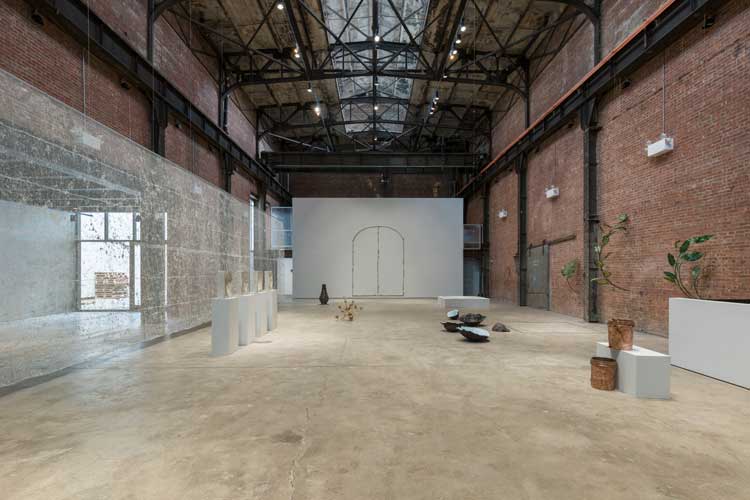 Tania Pérez Córdova: Generalization, installation view, SculptureCenter, New York, 2023. Courtesy the artist. Photo: Charles Benton.