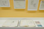 Drawings and notebooks. Judy Chicago: Revelations, 2024. Installation view, Serpentine North. © Judy Chicago/Artists Rights Society (ARS), New York. Photo: Jo Underhill. Courtesy Judy Chicago and Serpentine.