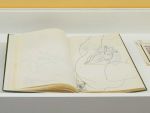 Drawings and notebooks. Judy Chicago: Revelations, 2024. Installation view, Serpentine North. © Judy Chicago/Artists Rights Society (ARS), New York. Photo: Jo Underhill. Courtesy Judy Chicago and Serpentine.