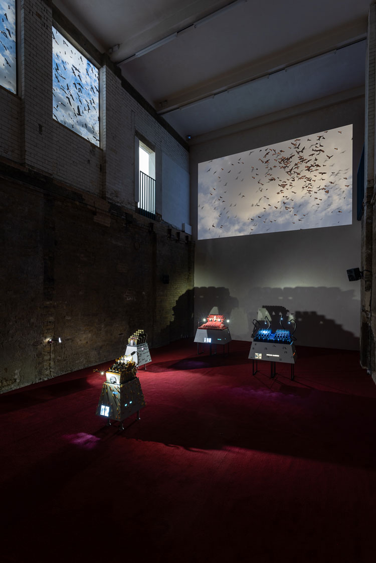 Kara Chin, Concerned Dogs, installation view, Goldsmiths CCA, 2023. Photo: Rob Harris.