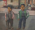 Alice Neel, Puerto Rican Boys on 108th Street, 1955. Tate © The estate of Alice Neel. Photo: Tate.